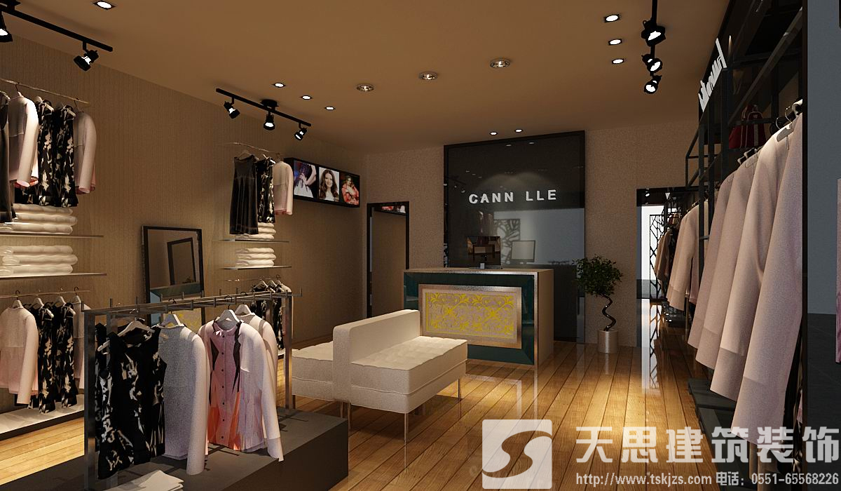 合肥服裝店裝修設(shè)計 刺激消費(fèi)者購買欲